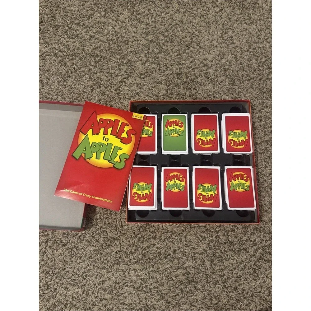 Mattel Apples to Apples Party Box Game 4+ Players Ages 12+ Mensa 2003 B1070
